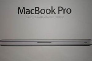Caja MacBook Pro