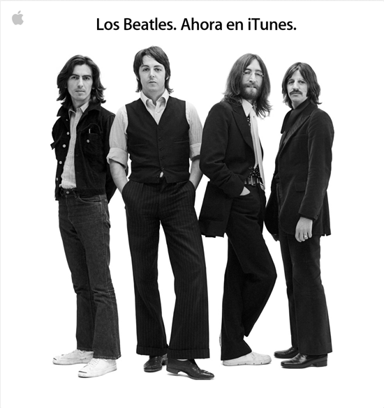 Los Beatles en la iTunes Store