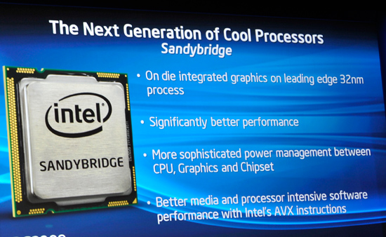Intel Sandy Bridge para Mac