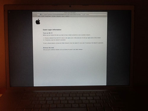 Reiniciar en Safari, OS X Lion