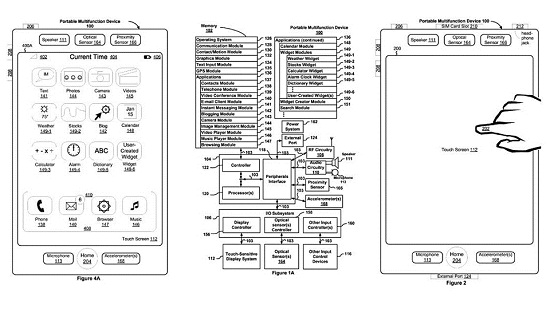 Patente pantallas capacitivas Apple