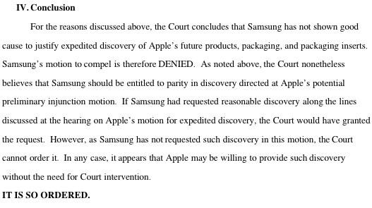Samsung no podrá ver los futuros iPhone 5 y iPad 3