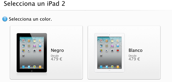 Sistema iPad 2 Apple Store
