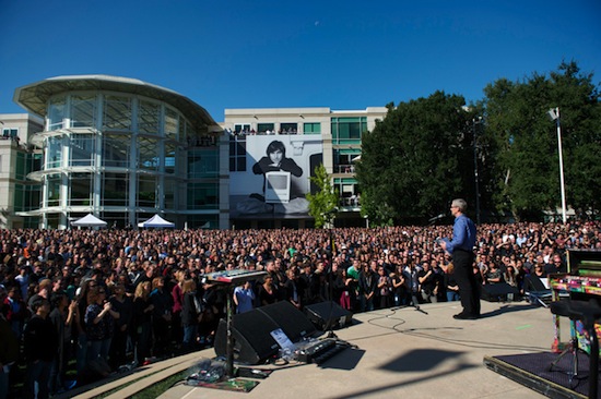 Celebración en memoria de Steve Jobs