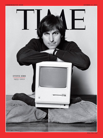 Steve Jobs en la portada de la revista Time