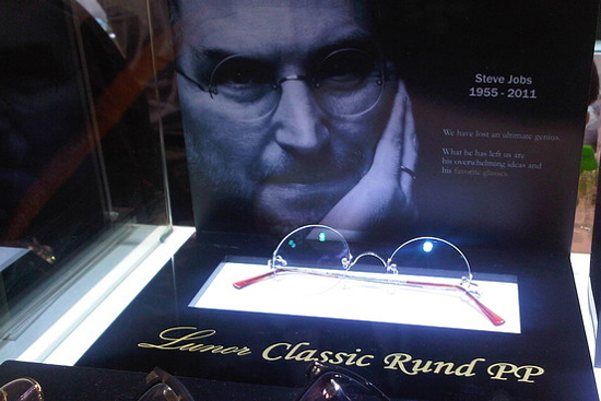 Modelo de gafas de Steve Jobs