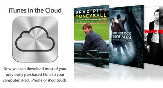 Películas iTunes en la nube
