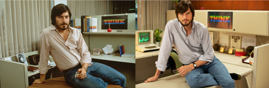 Steve Jobs vs Ashton Kutcher