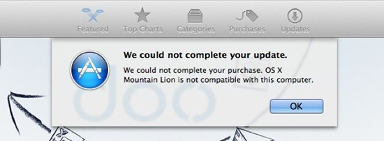 Error reinstalar OS X Lion
