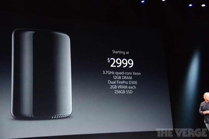 Nuevo Mac Pro disponible en Diciembre por 2999 dólares