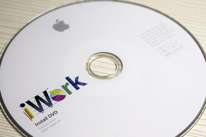 iWork en CD