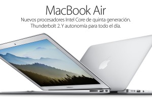 MacBook Air con Intel quinta generacion