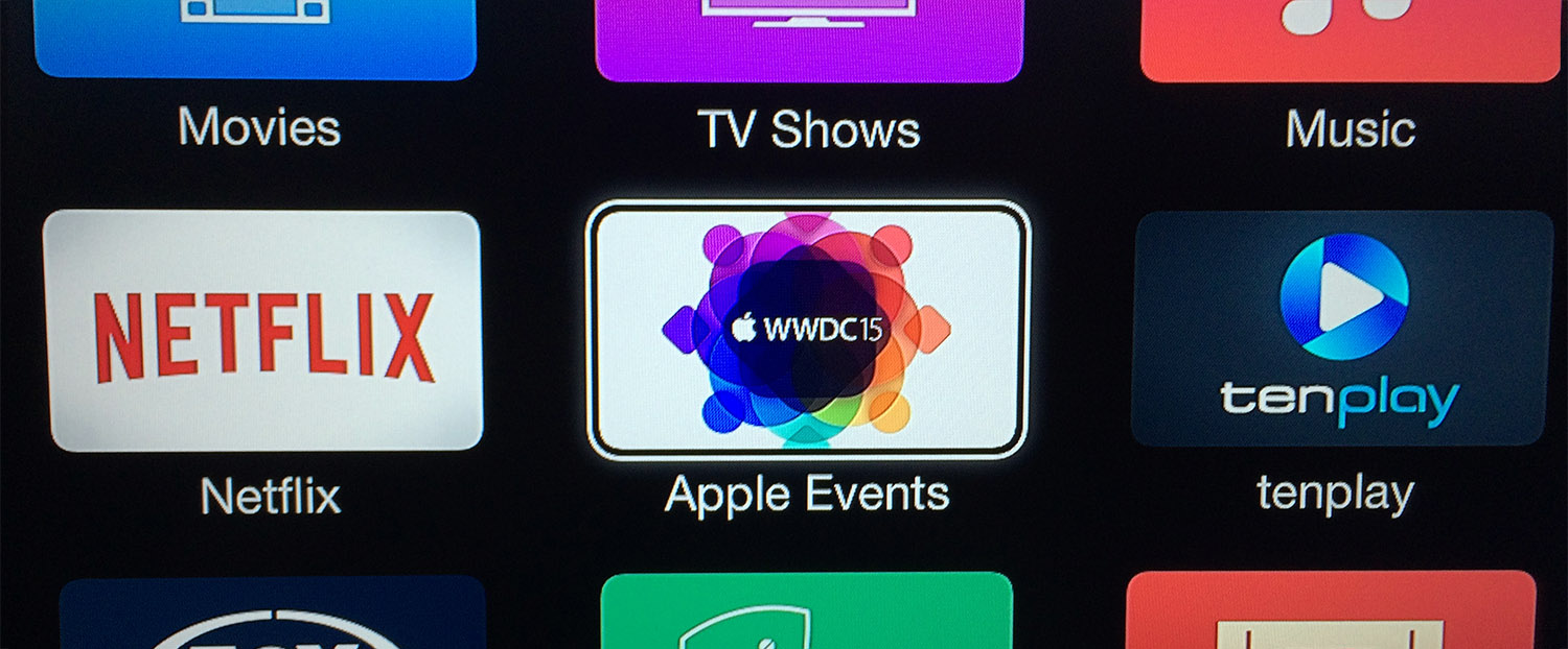 Keynote WWDC Apple TV