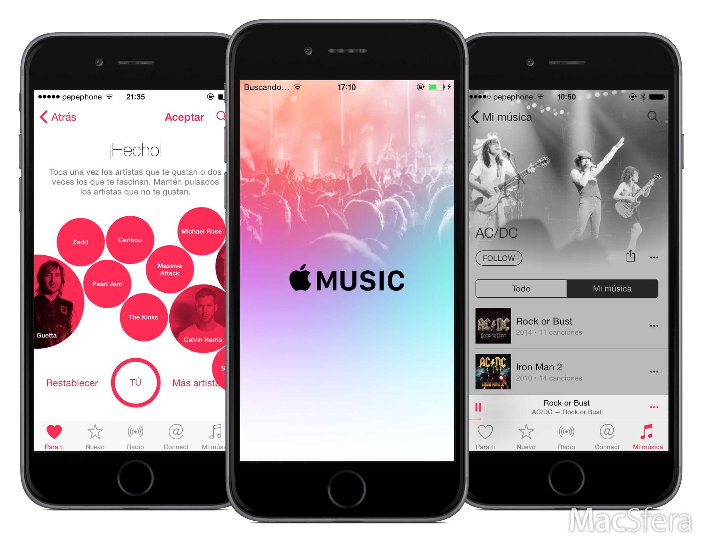Apple Music en iOS
