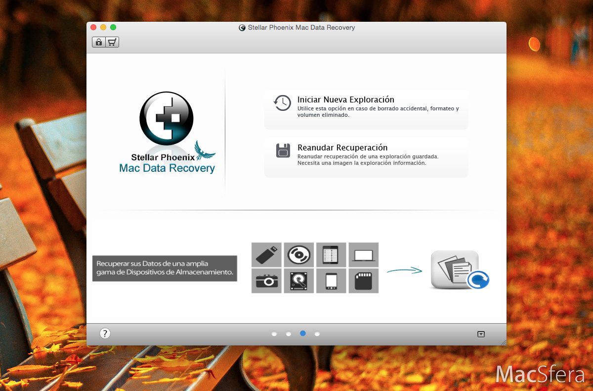 Stellar Phoenix Mac Data Recovery para Mac