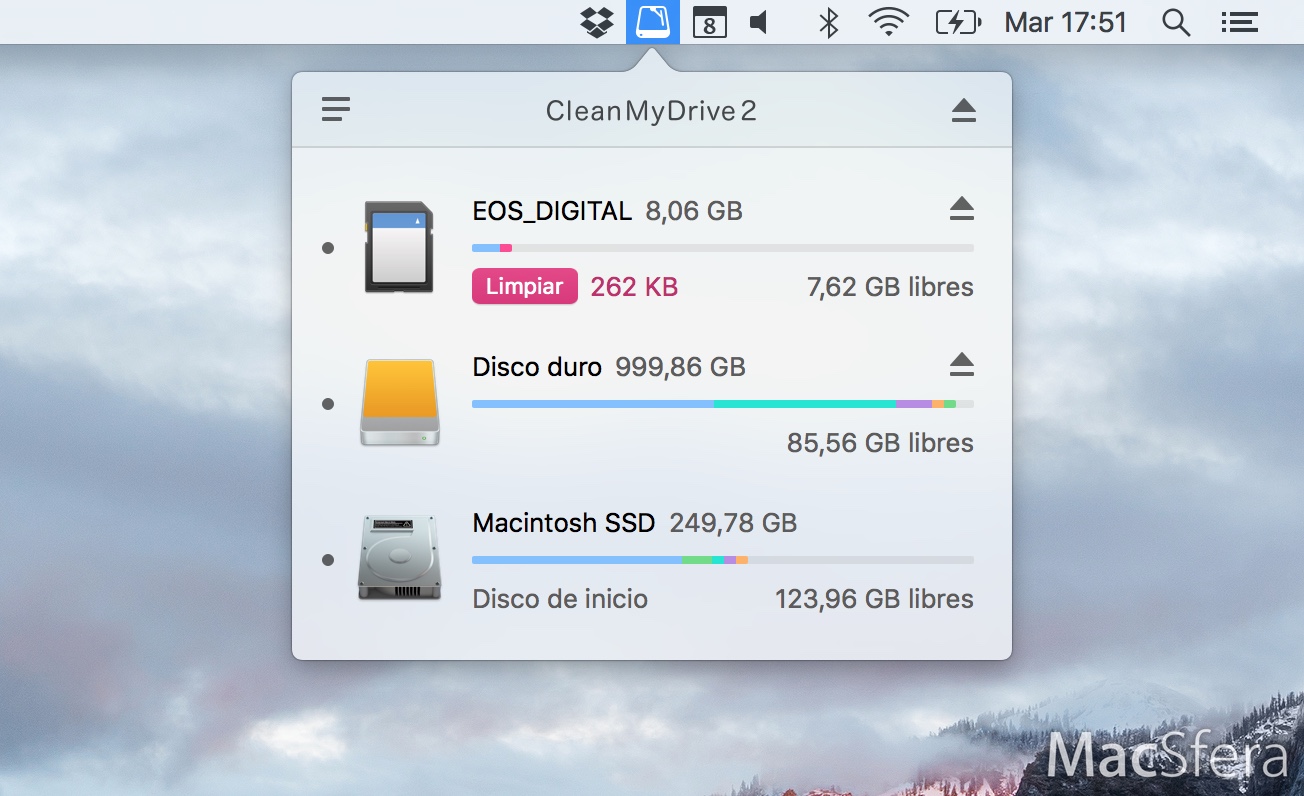 CleanMyDisk 2 para Mac