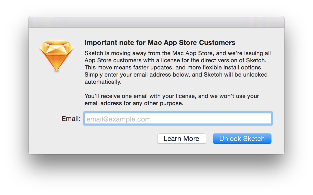 Sketch abandona la Mac App Store