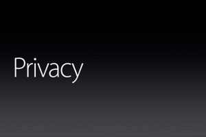 Privacy WWDC16