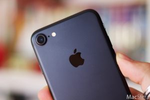 iPhone 7 negro por detras