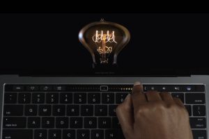 Anuncio MacBook Pro con Touch Bar