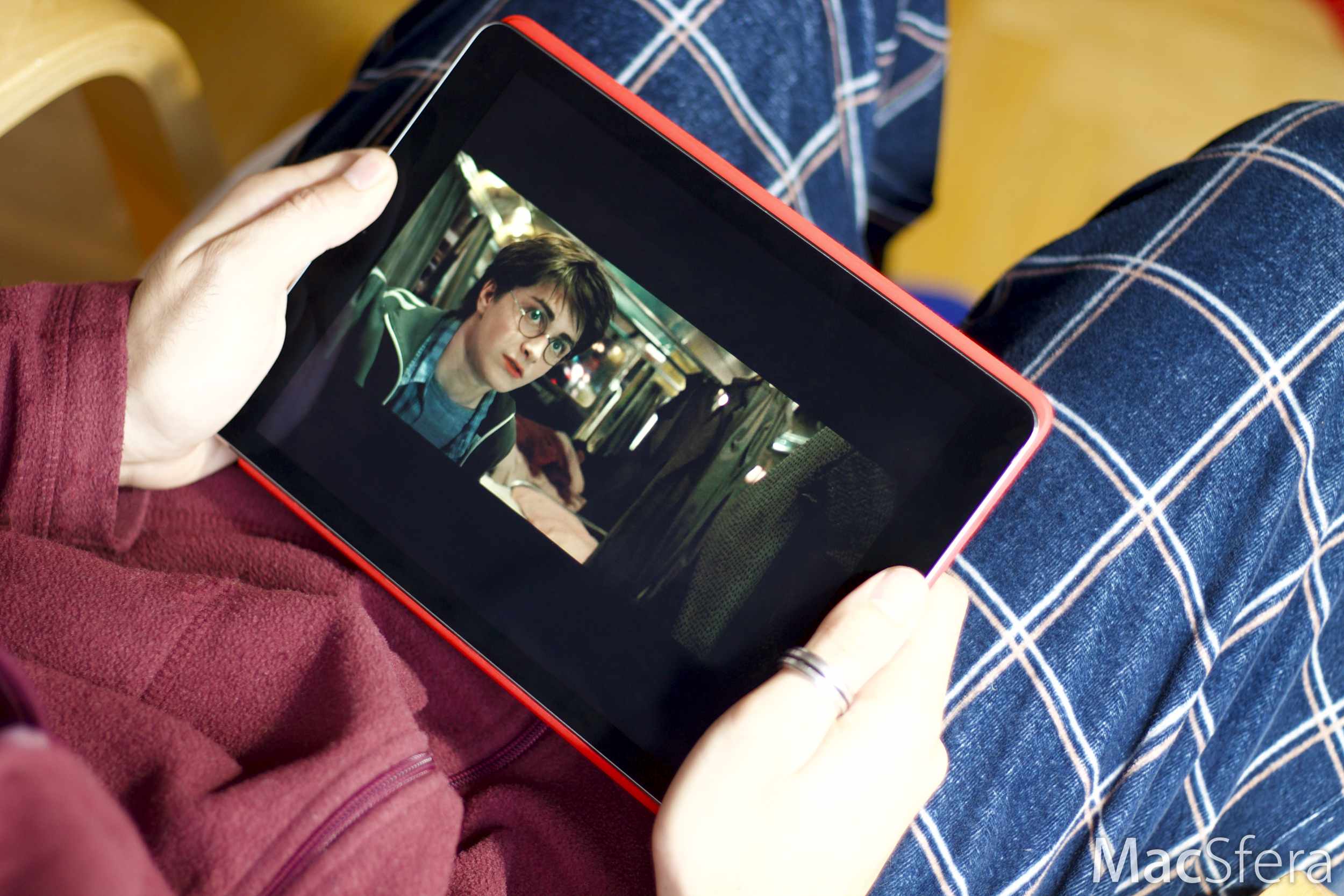 Viendo Harry Potter en VLC iPad