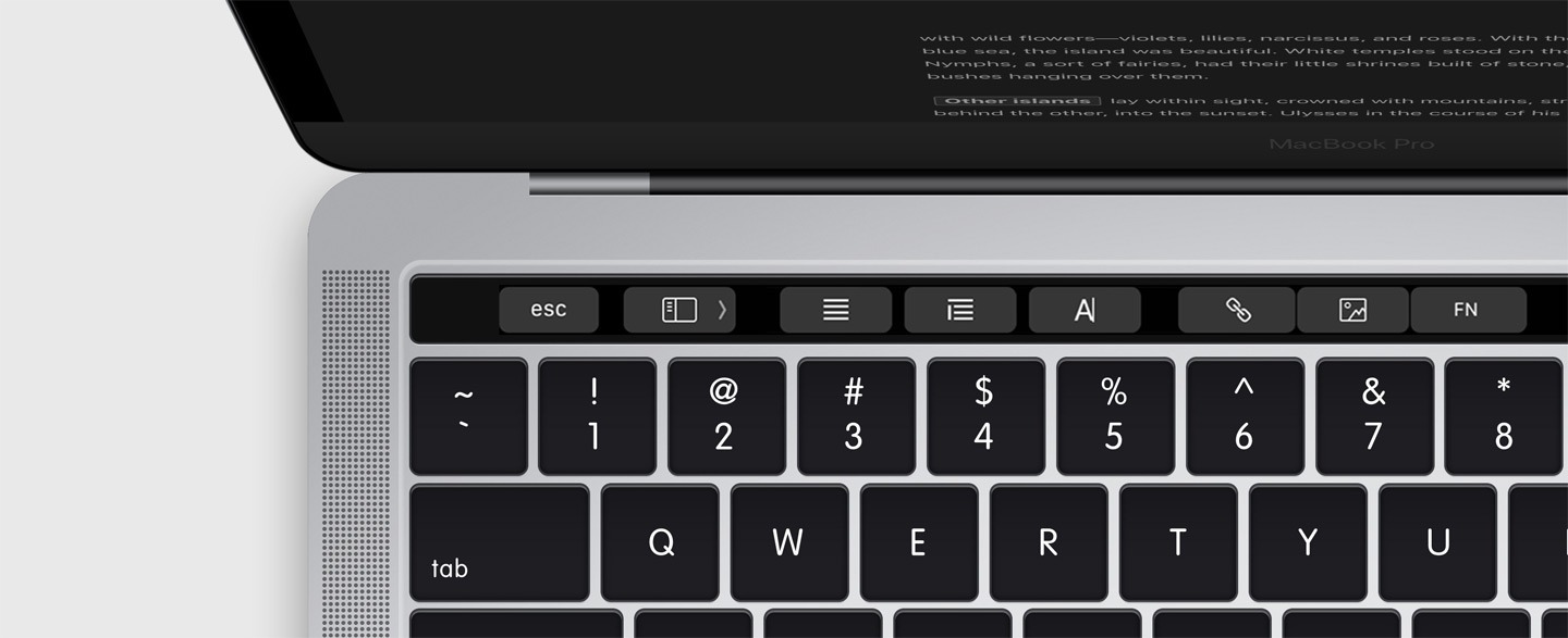 Touch Bar Ulysses