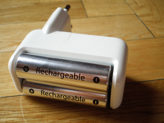 Cargador Apple de pilas