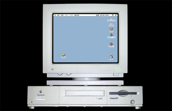 Macintosh Performa 6116CD con Mac OS 7