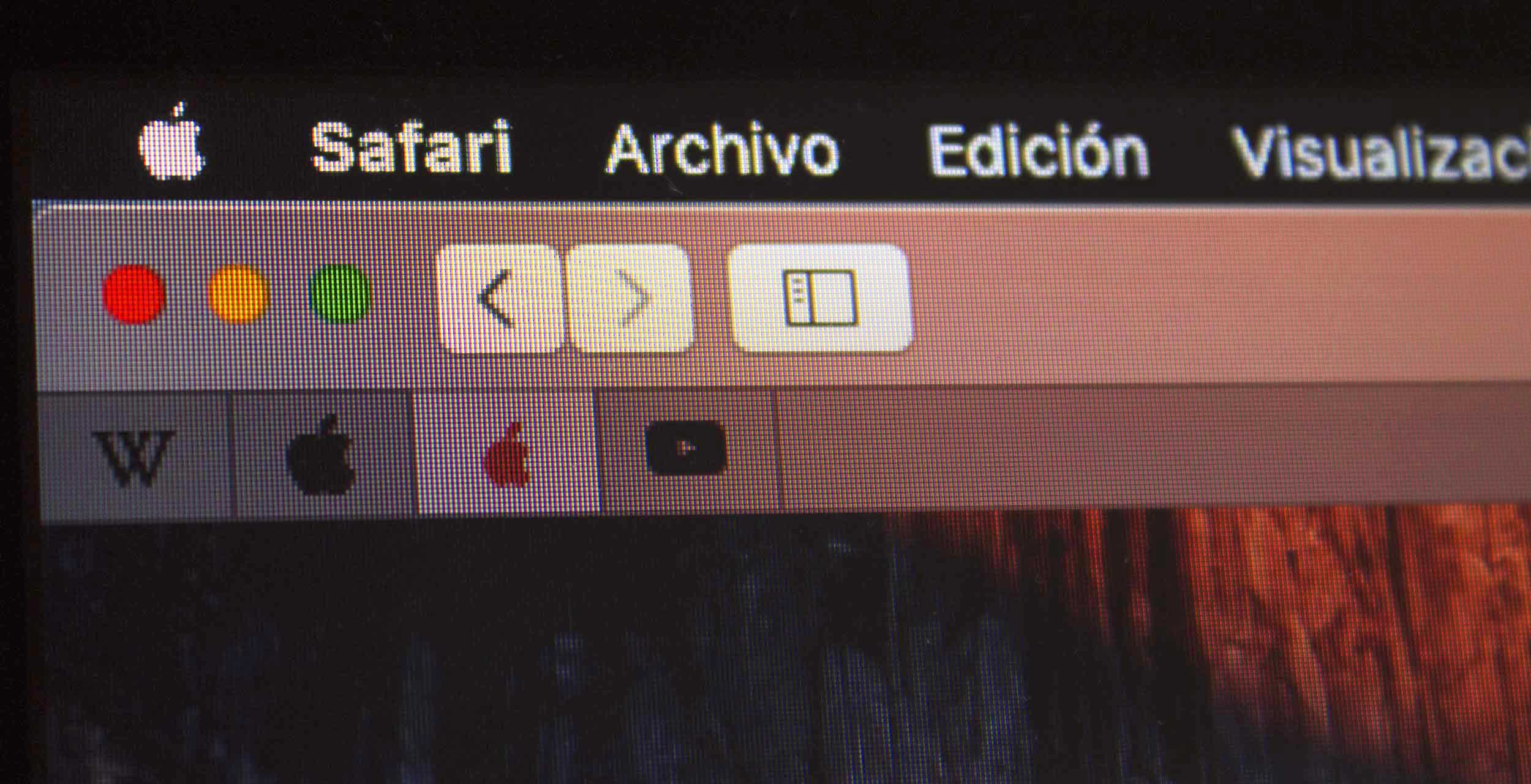 Pinned tabs Safari