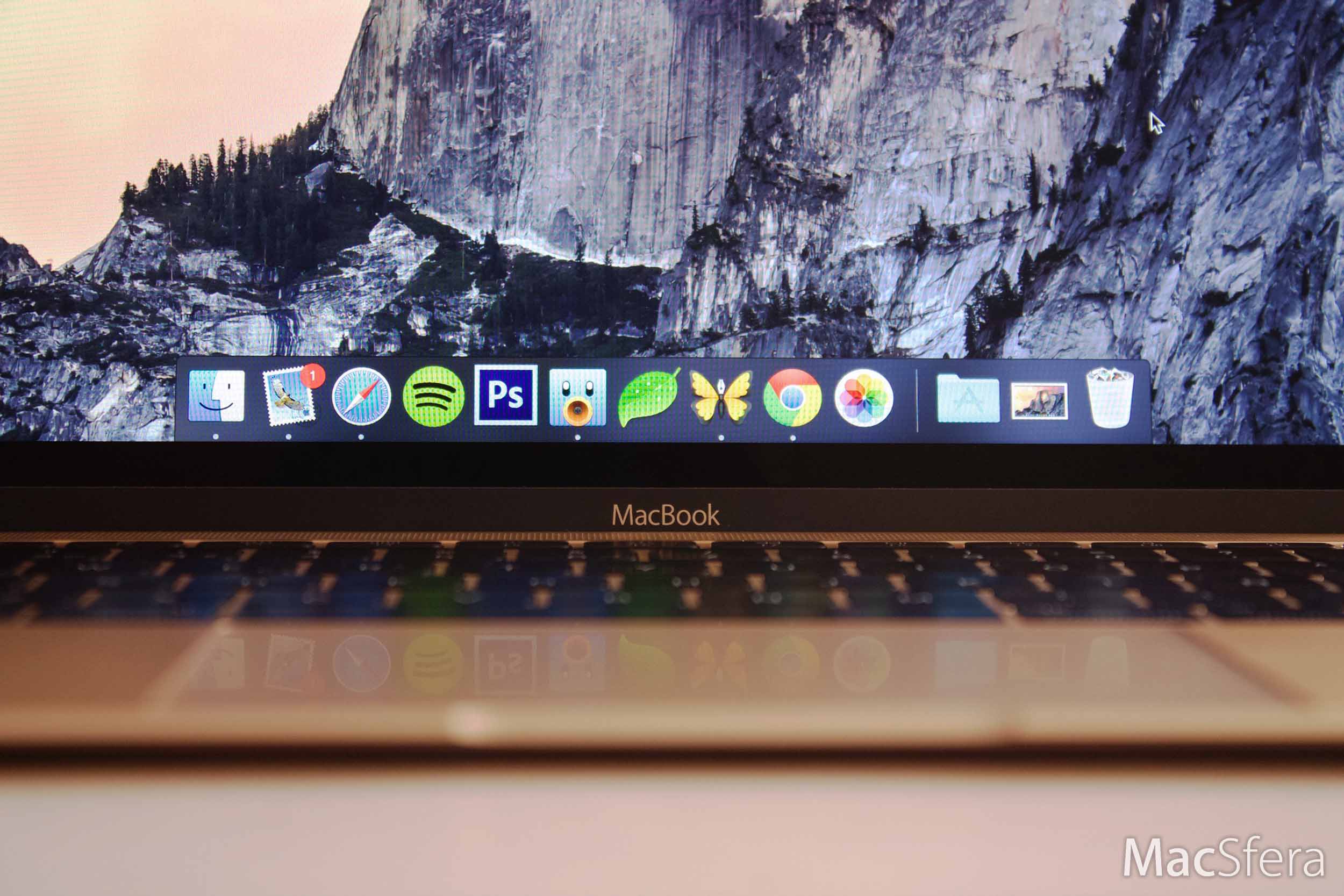 Cuerpo MacBook Dorado