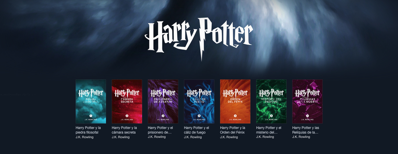 Harry Potter en iBooks
